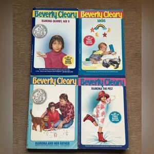 Vintage Beverly Cleary Chapter Book Bundle